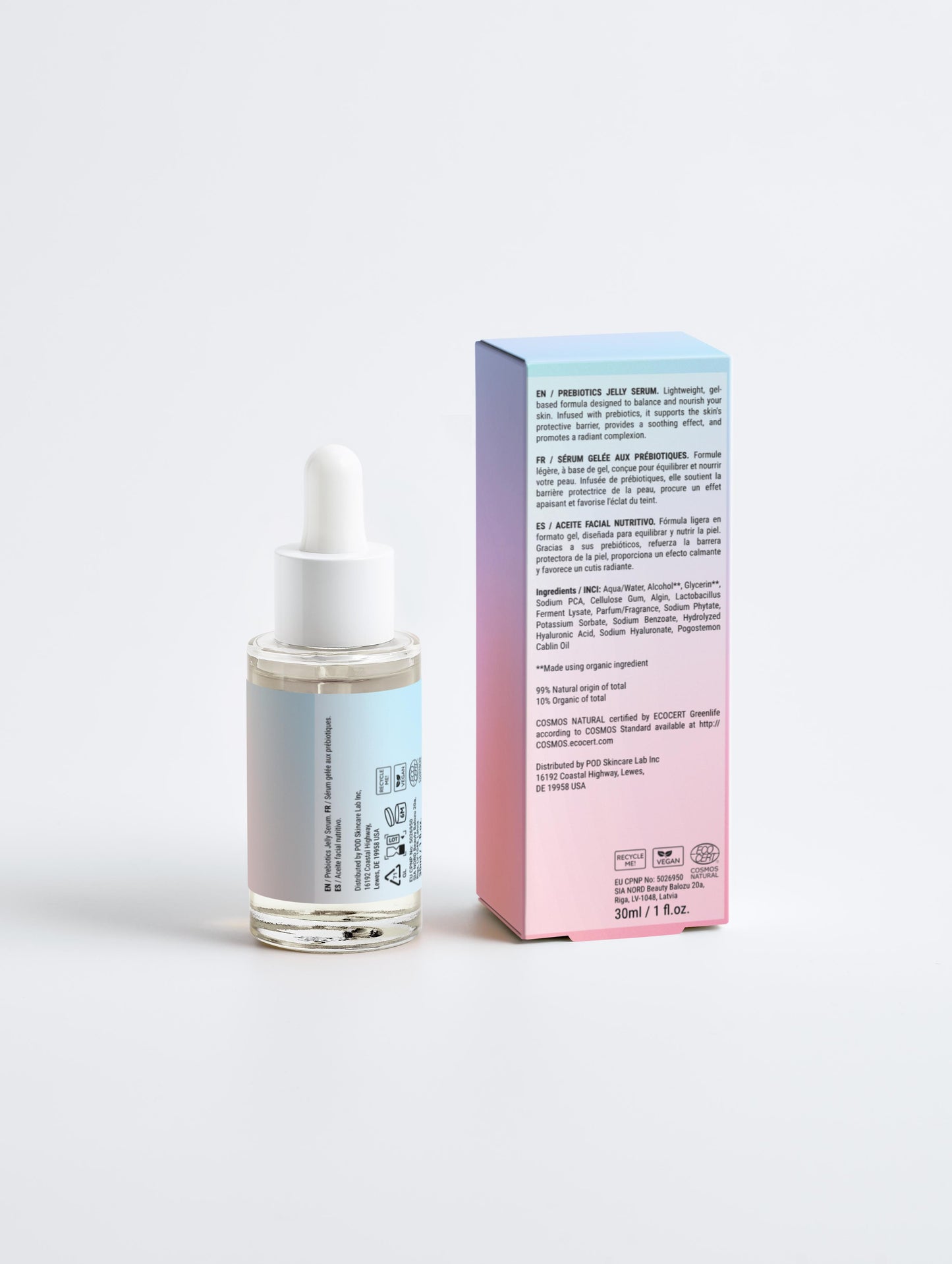 Bioactive Prebiotics Jelly Serum
